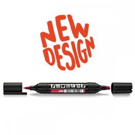 Neuland TwinOne®, chisel- and brush nib